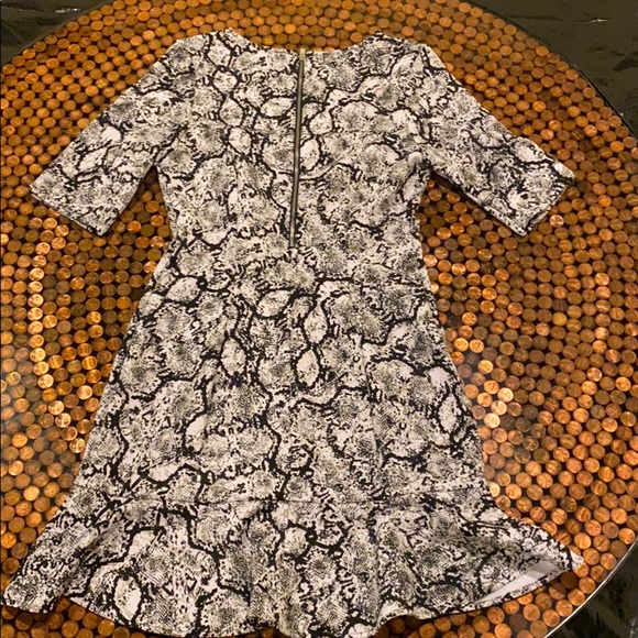 Express Snake Skin Print Dress - Picture 3 of 3